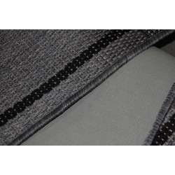 Chodnik Sznurkowy 80cm SUVA Szaro Czarny Wytrzymały Mocny Styl Etno Chodnik Sznurkowy 80cm SUVA Szaro Czarny Wytrzymały Mocny Styl Etno