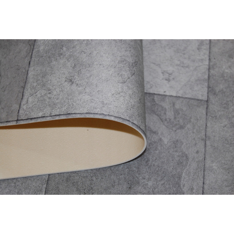 Wykładzina PCV Maxima PLUS 200cm 572-06 Imitacja Płytek Matowa Szara