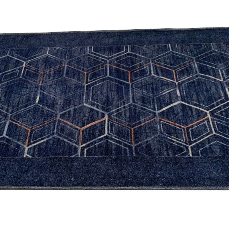 CHODNIK ANTYPOŚLIZGOWY Toronto Granatowy 90cm CHODNIK ANTYPOŚLIZGOWY Toronto Granatowy 90cm