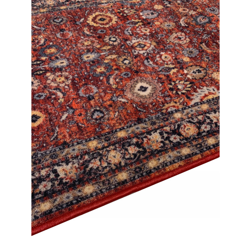 CHODNIK ANTYPOŚLIZGOWY Bordo Drobne Kwiaty 90cm CHODNIK ANTYPOŚLIZGOWY Bordo Drobne Kwiaty 90cm