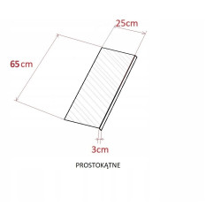 Stopki Nakładki 16 sztuk 65cm Szaro Beżowe N376 Stopki Nakładki 16 sztuk 65cm Szaro Beżowe N376