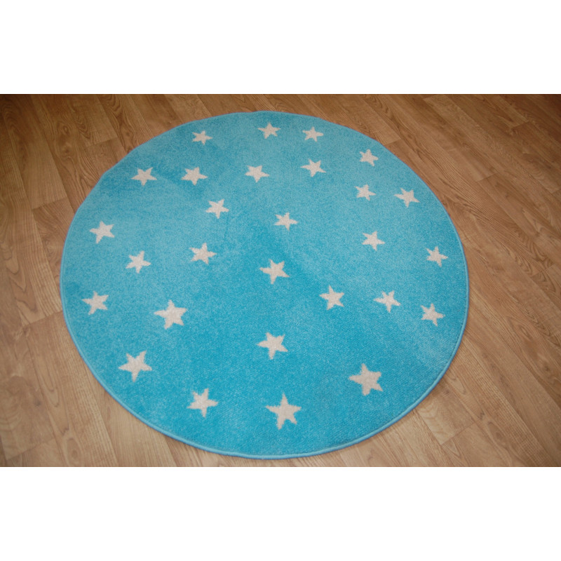 Dywan Dziecięcy 133x133cm Agnella FUNKY staf koło