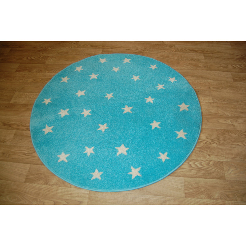 Dywan Dziecięcy 133x133cm Agnella FUNKY staf koło