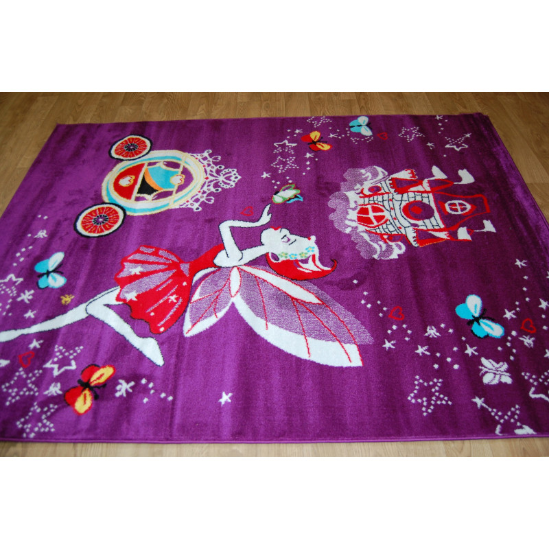 DYWAN DZIECIĘCY wróżka 160x220cm Miękki fiolet DYWAN DZIECIĘCY wróżka 160x220cm Miękki fiolet