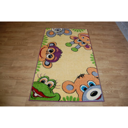 DYWAN DZIECIĘCY Małpki 100x170cm fryz big