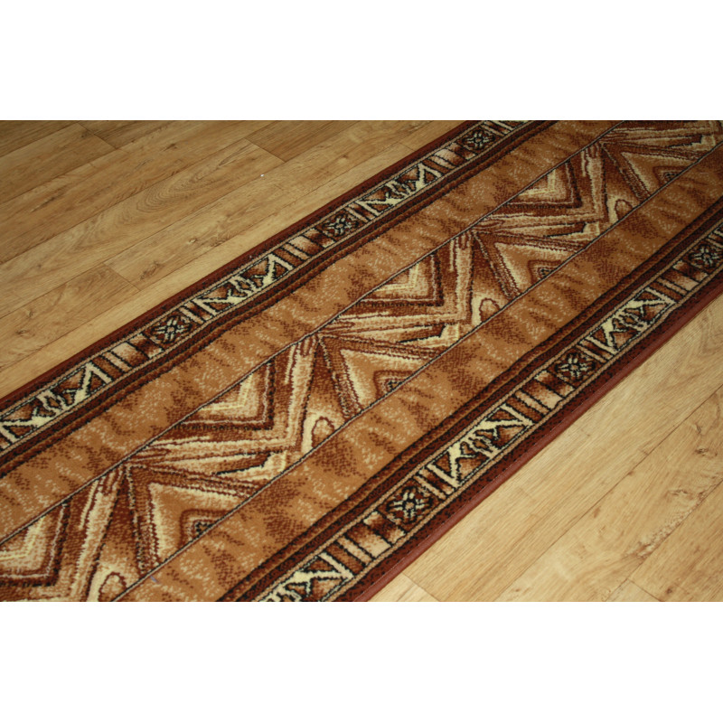 CHODNIK BCF Nowoczesny Zygzak Brąz MOCNY 150x218cm CHODNIK BCF Nowoczesny Zygzak Brąz MOCNY 150x218cm
