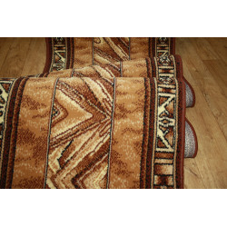 CHODNIK BCF Nowoczesny Zygzak Brąz MOCNY 150x218cm CHODNIK BCF Nowoczesny Zygzak Brąz MOCNY 150x218cm