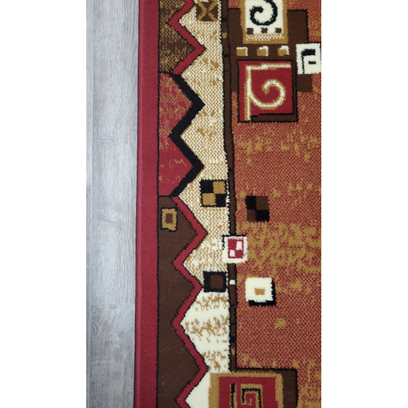 CHODNIK BCF OKAZJA! Aztek Bordo 80x563cm ch-234