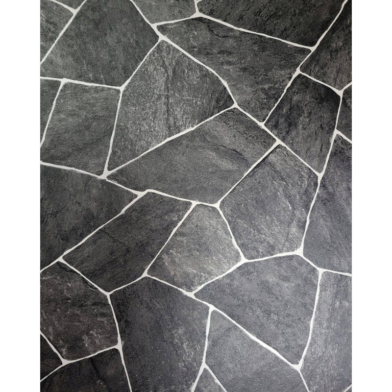 WYKŁADZINA PCV NERO 579 2m LINOLEUM IMITACJA CIEMNYCH KAMIENI WYKŁADZINA PCV NERO 579 2m LINOLEUM IMITACJA CIEMNYCH KAMIENI
