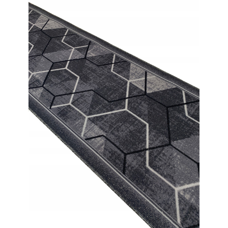 CHODNIK ANTYPOŚLIZGOWY HEXAGON CIEMNY SZARY 100cm CHODNIK ANTYPOŚLIZGOWY HEXAGON CIEMNY SZARY 100cm