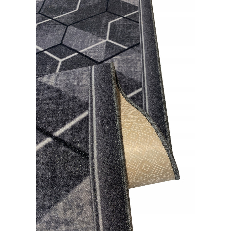 CHODNIK ANTYPOŚLIZGOWY HEXAGON CIEMNY SZARY 100cm CHODNIK ANTYPOŚLIZGOWY HEXAGON CIEMNY SZARY 100cm