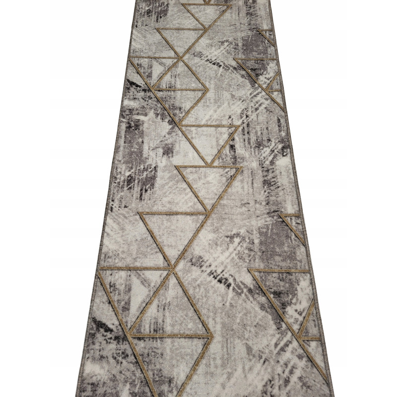 CHODNIK ANTYPOŚLIZGOWY GLAMOUR SZARY ZŁOTY 70cm CHODNIK ANTYPOŚLIZGOWY GLAMOUR SZARY ZŁOTY 70cm