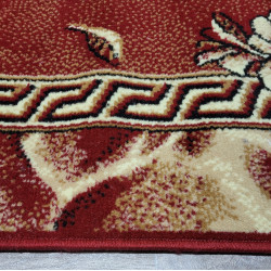 CHODNIK BCF OKAZJA! Kwiaty Bordo 100x175cm ch-16