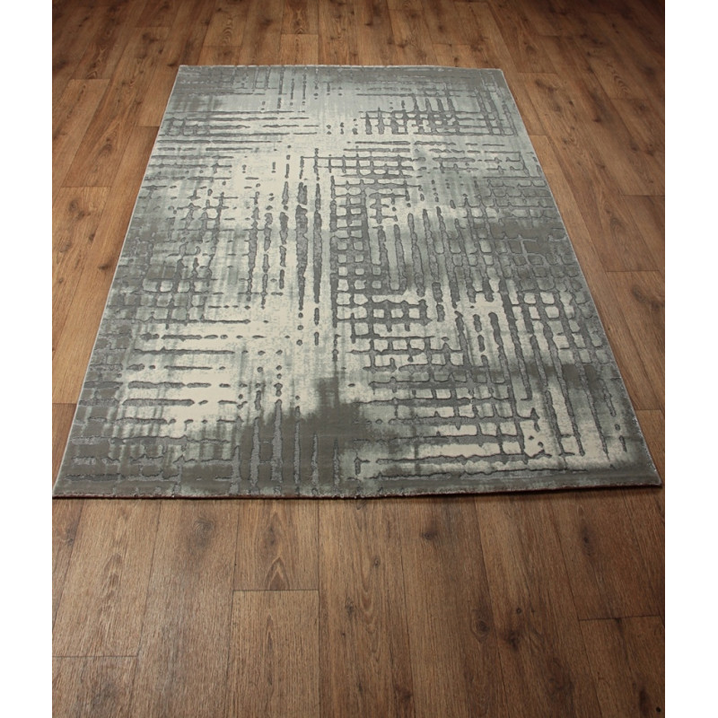 Chodnik dywan HOME W6116 SZARY 80x162cmcm