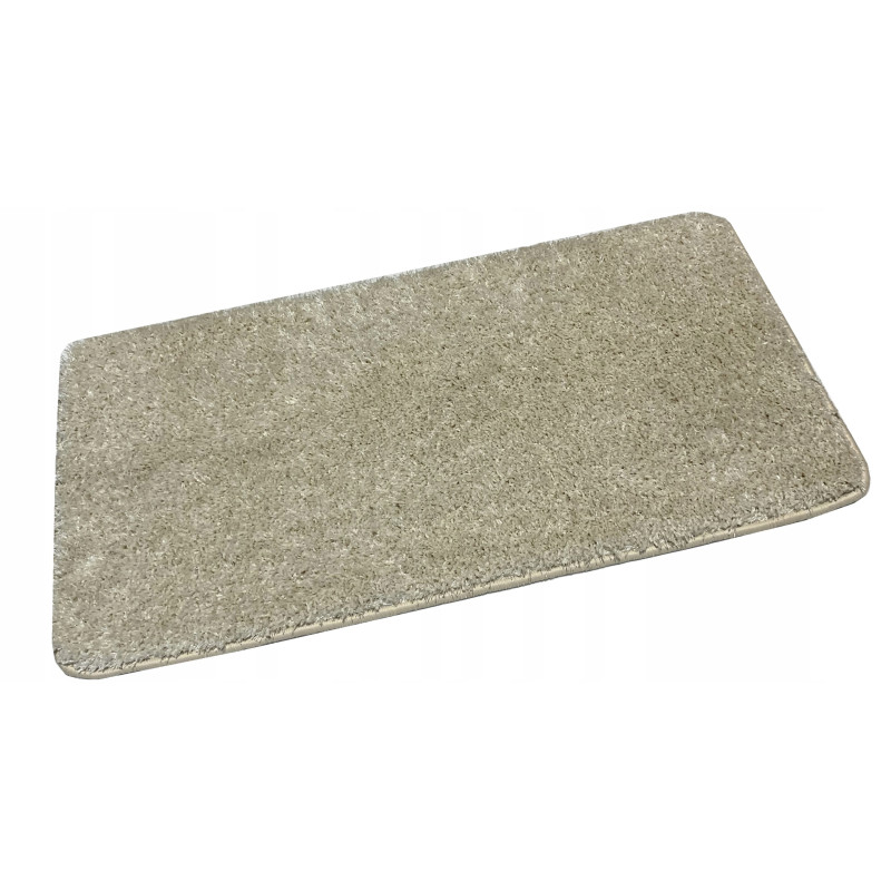Dywanik Shaggy Ecru 100x50cm Gruby Miękki