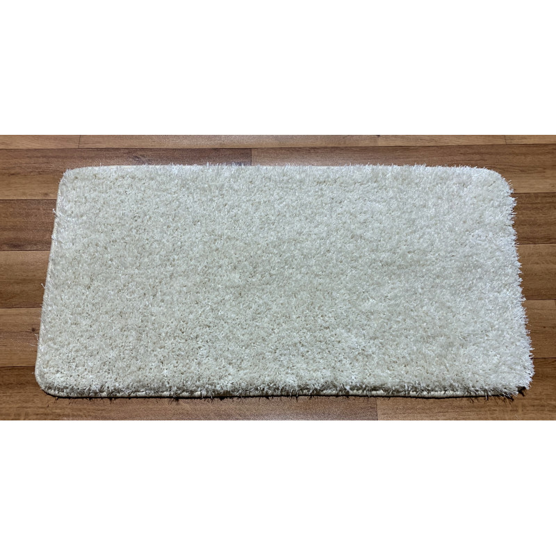 Dywanik Shaggy Ecru 100x50cm Gruby Miękki