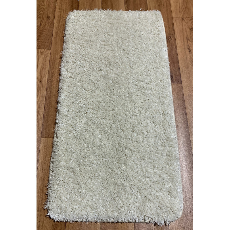 Dywanik Shaggy Ecru 100x50cm Gruby Miękki