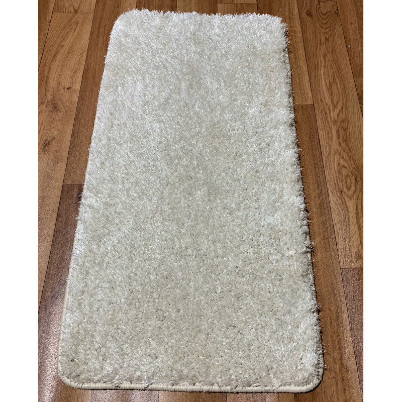 Dywanik Shaggy Ecru 100x50cm Gruby Miękki