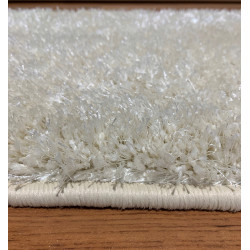 Dywanik Shaggy Ecru 100x50cm Gruby Miękki