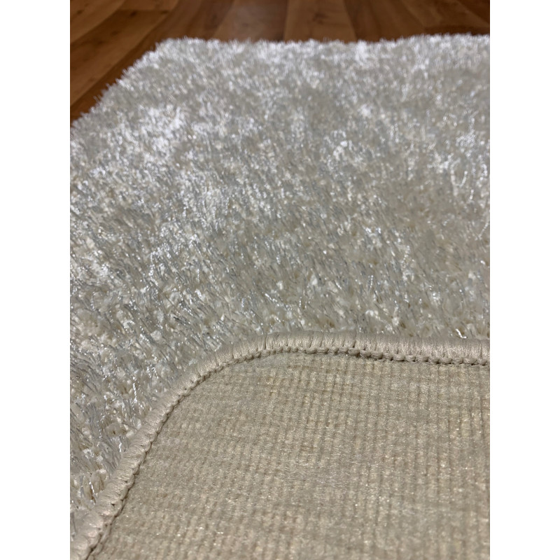 Dywanik Shaggy Ecru 100x50cm Gruby Miękki