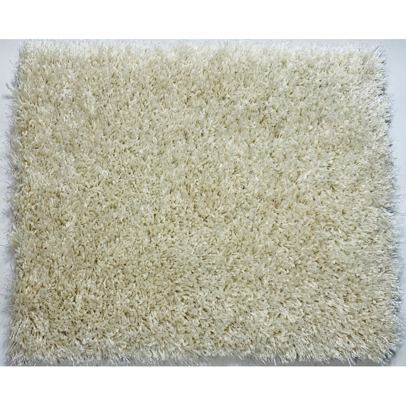 SHAGGY ECRU 4cm KOŃCÓWKA 147x199cm Gruby Miękki