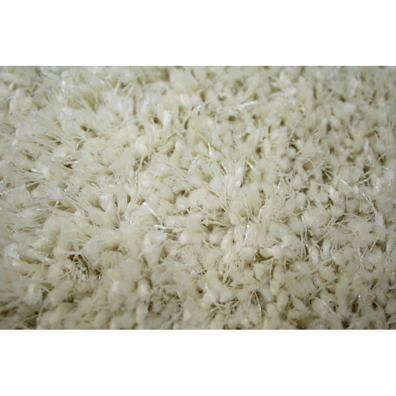 SHAGGY ECRU 4cm KOŃCÓWKA 147x199cm Gruby Miękki