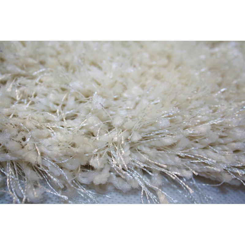SHAGGY ECRU 4cm KOŃCÓWKA 89x397cm Gruby Miękki