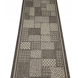 CHODNIK SZNURKOWY 90cm PATCHWORK TOUPE KREMOWY