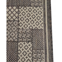CHODNIK SZNURKOWY 80cm PATCHWORK TOUPE KREMOWY