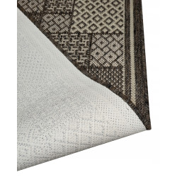 CHODNIK SZNURKOWY 67cm PATCHWORK TOUPE KREMOWY