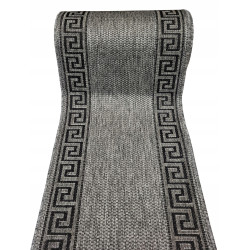 CHODNIK SZNURKOWY 90cm SZARO CZARNY GRECKI