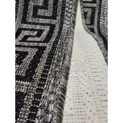CHODNIK SZNURKOWY 90cm SZARO CZARNY GRECKI