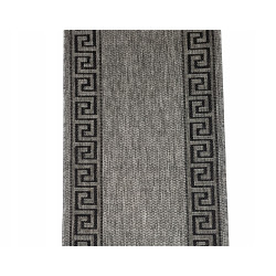 CHODNIK SZNURKOWY 80cm SZARO CZARNY GRECKI