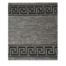 CHODNIK SZNURKOWY 80cm SZARO CZARNY GRECKI