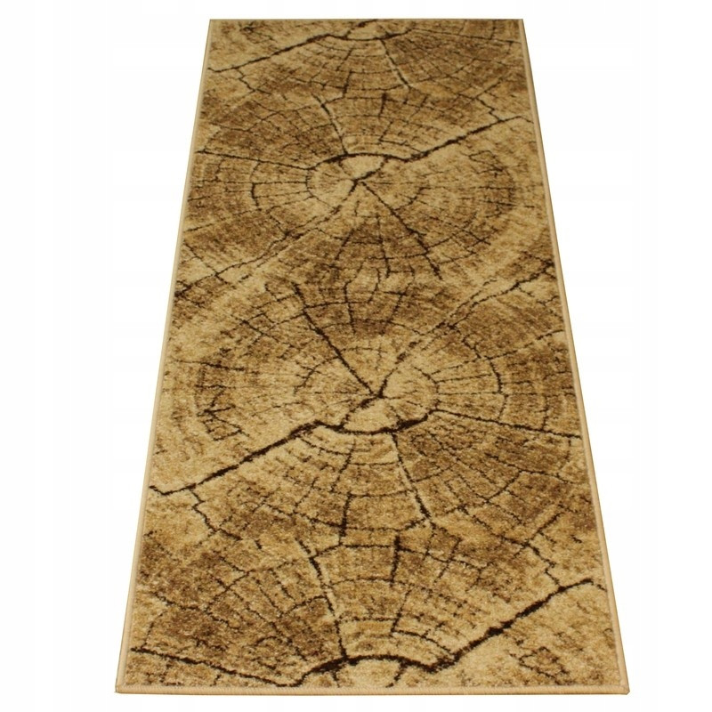 CHODNIK dywanowy 1748 FRYZ orzech 70x146 cm scp7