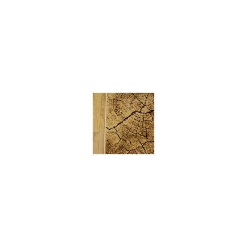 CHODNIK dywanowy 1748 FRYZ orzech 70x146 cm scp7