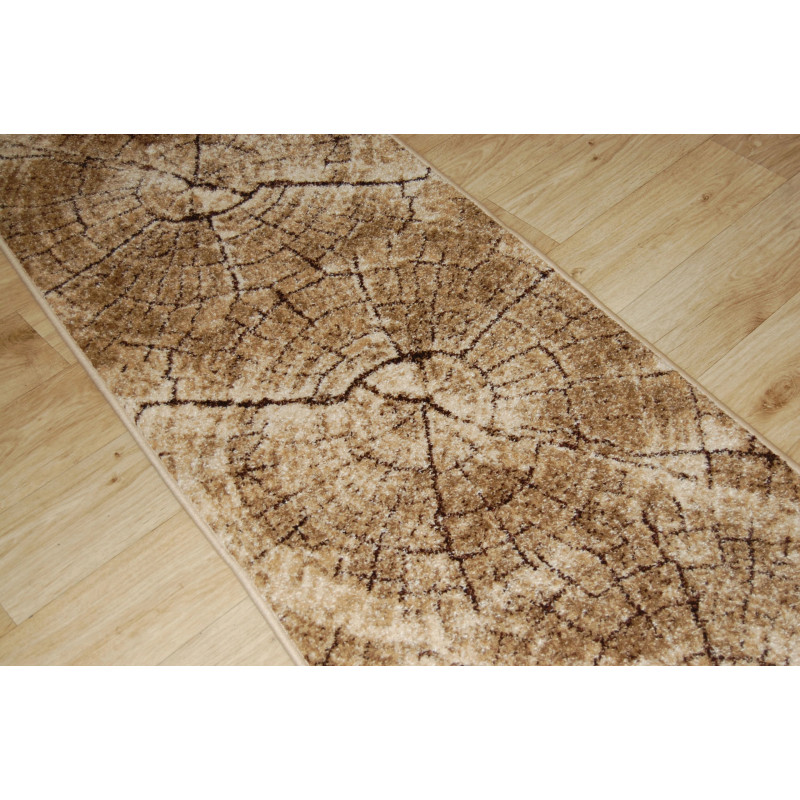 CHODNIK dywanowy 1748 FRYZ orzech 70x146 cm scp7