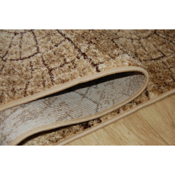 CHODNIK dywanowy 1748 FRYZ orzech 70x146 cm scp7