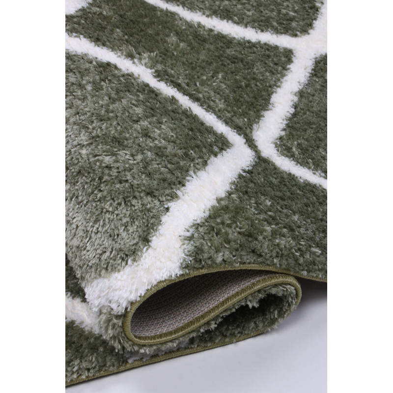 Dywan Boho 613 GREEN/CREAM 160x220cm Dywan Boho 613 GREEN/CREAM 160x220cm