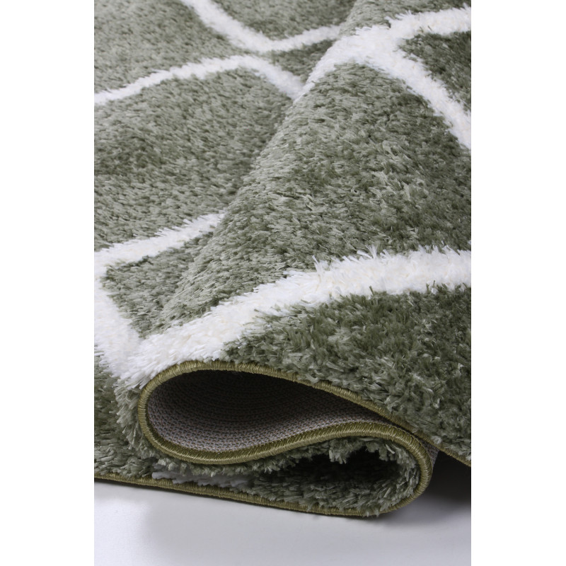 Dywan Boho 613 GREEN/CREAM 160x220cm Dywan Boho 613 GREEN/CREAM 160x220cm