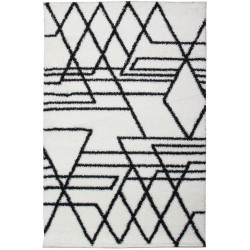 Dywan Boho 610 CREAM/BLACK 160x220cm