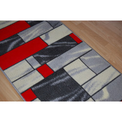 CHODNIK Dywanowy BCF HUGO SZARY szer. 120 cm