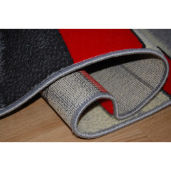 CHODNIK Dywanowy BCF HUGO SZARY szer. 120 cm