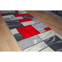 CHODNIK Dywanowy BCF HUGO SZARY szer. 120 cm