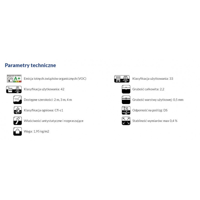 WYKŁADZINA PCV ORION CHIPS 522-02 400x65cm P43