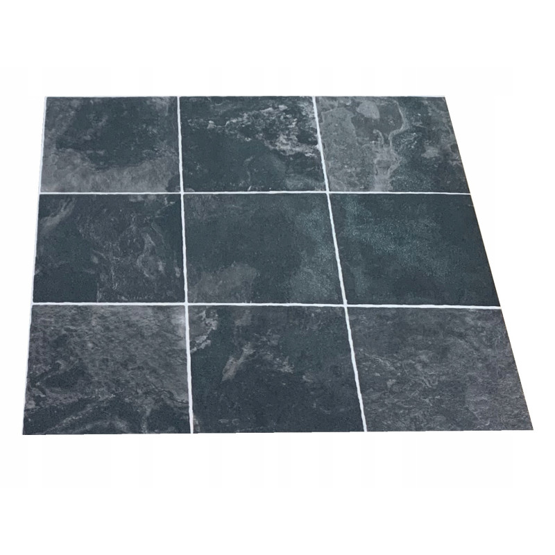 WYKŁADZINA PCV Ciemna płytka 200x74cm B71