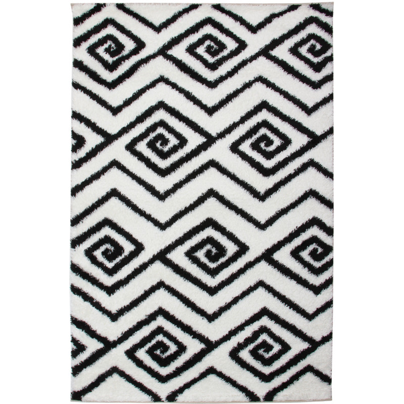 Dywan Boho 638 CREAM/BLACK 160x220cm