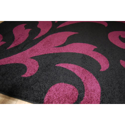 Dywan OKAZJA! 160x230cm fiolet czarny p-d-2705