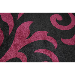 Dywan OKAZJA! 160x230cm fiolet czarny p-d-2705