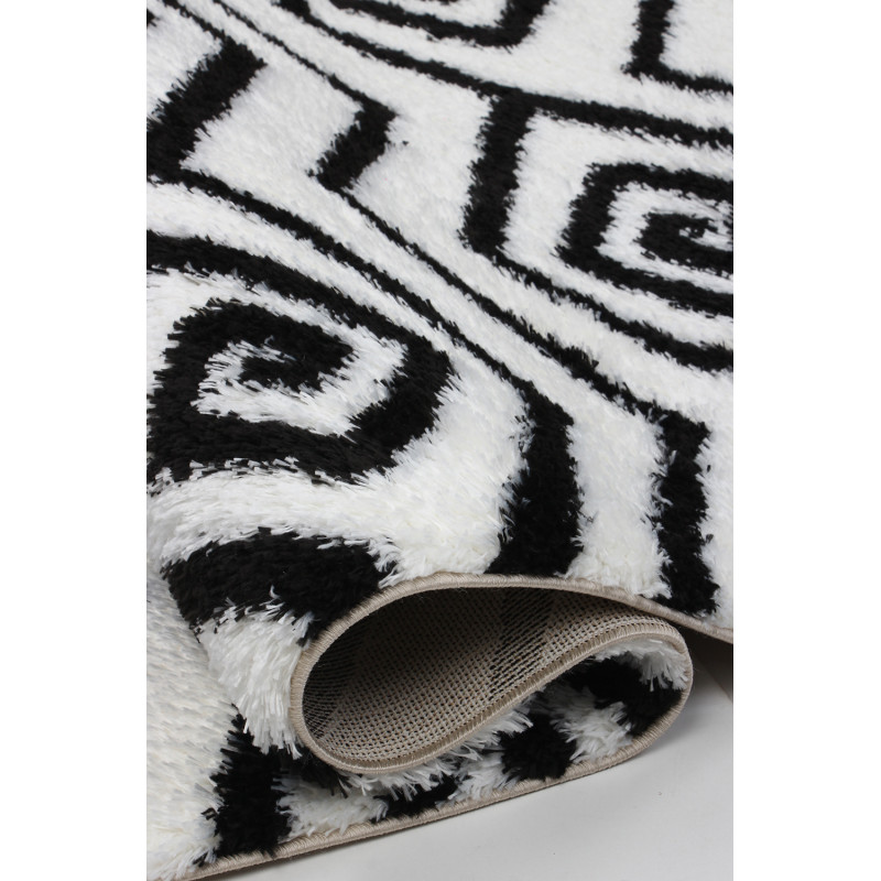 Dywan Boho 638 CREAM/BLACK 160x220cm